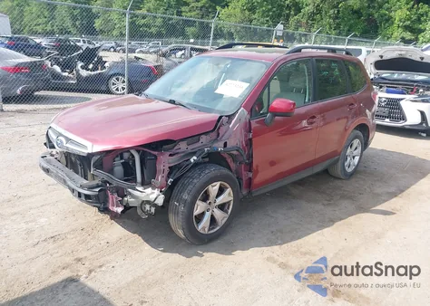 2015 Subaru Forester 2.5I Premium from USA, damaged, VIN JF2SJADC5FH584245